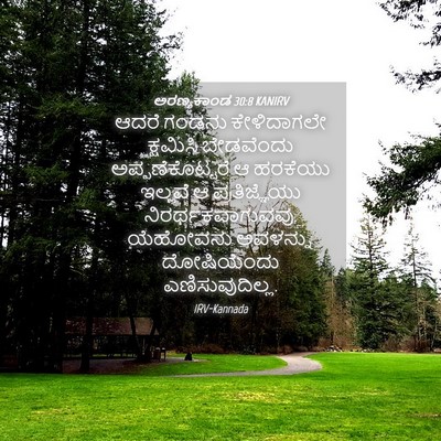Picture 04 - ಅರಣ್ಯಕಾಂಡ 30:8 KANIRV - ಆದರೆ ಗಂಡನು - Bible Verse Picture