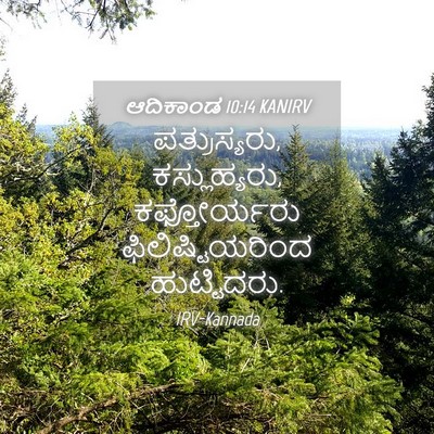 Picture 04 - ಆದಿಕಾಂಡ 10:14 KANIRV - ಪತ್ರುಸ್ಯರು, - Bible Verse Picture