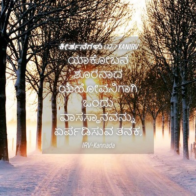 Picture 04 - ಕೀರ್ತನೆಗಳು 132:2 KANIRV - ಯಾಕೋಬನ ಶೂರನಾದ - Bible Verse Picture