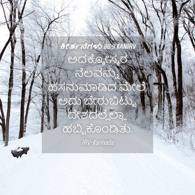 Picture 04 - ಕೀರ್ತನೆಗಳು 80:9 KANIRV - ಅದಕ್ಕೋಸ್ಕರ - Bible Verse Picture