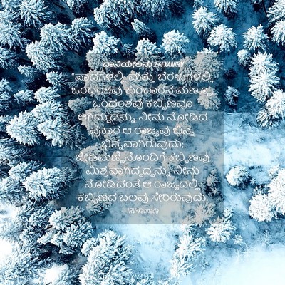 Picture 04 - ದಾನಿಯೇಲನು 2:41 KANIRV - “ಪಾದಗಳಲ್ಲಿ ಮತ್ತು - Bible Verse Picture
