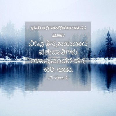 Picture 04 - ಧರ್ಮೋಪದೇಶಕಾಂಡ 14:4 KANIRV - ನೀವು ತಿನ್ನಬಹುದಾದ - Bible Verse Picture