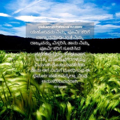 Picture 04 - ಧರ್ಮೋಪದೇಶಕಾಂಡ 19:8 KANIRV - ಯೆಹೋವನು ನಿಮ್ಮ - Bible Verse Picture