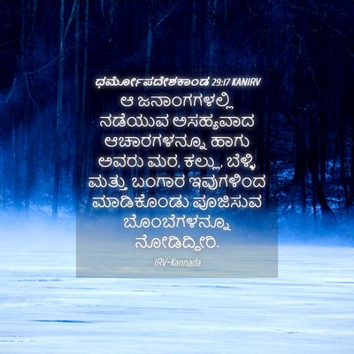 Picture 04 - ಧರ್ಮೋಪದೇಶಕಾಂಡ 29:17 KANIRV - ಆ ಜನಾಂಗಗಳಲ್ಲಿ - Bible Verse Picture