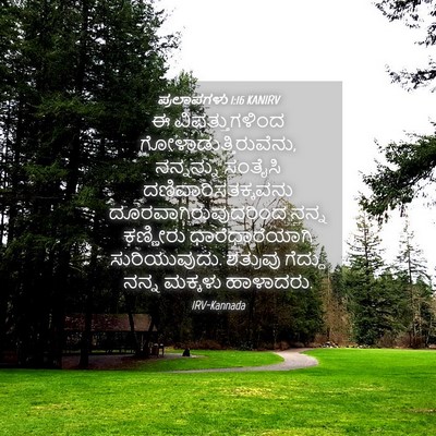 Picture 04 - ಪ್ರಲಾಪಗಳು 1:16 KANIRV - ಈ ವಿಪತ್ತುಗಳಿಂದ - Bible Verse Picture