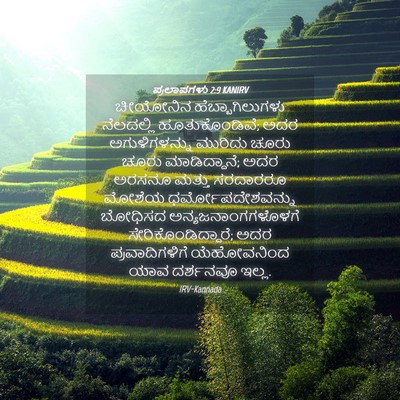 Picture 04 - ಪ್ರಲಾಪಗಳು 2:9 KANIRV - ಚೀಯೋನಿನ - Bible Verse Picture