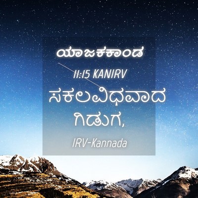 Picture 04 - ಯಾಜಕಕಾಂಡ 11:15 KANIRV - ಸಕಲವಿಧವಾದ - Bible Verse Picture