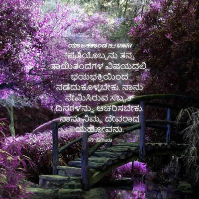 Picture 04 - ಯಾಜಕಕಾಂಡ 19:3 KANIRV - “‘ಪ್ರತಿಯೊಬ್ಬನು - Bible Verse Picture