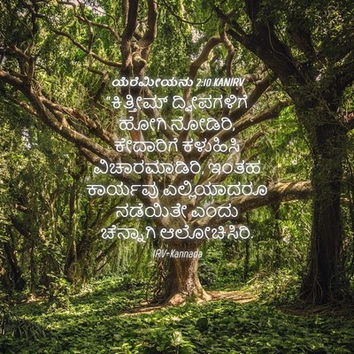Picture 04 - ಯೆರೆಮೀಯನು 2:10 KANIRV - “ಕಿತ್ತೀಮ್ - Bible Verse Picture