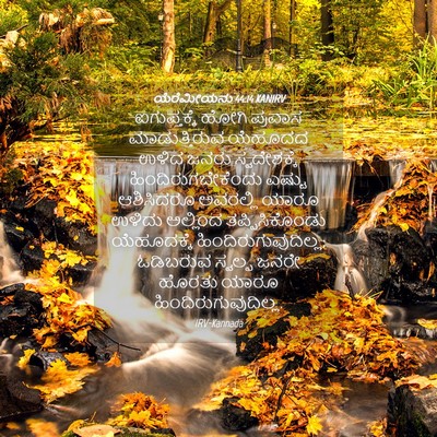 Picture 04 - ಯೆರೆಮೀಯನು 44:14 KANIRV - ಐಗುಪ್ತಕ್ಕೆ ಹೋಗಿ - Bible Verse Picture