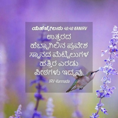 Picture 04 - ಯೆಹೆಜ್ಕೇಲನು 40:40 KANIRV - ಉತ್ತರದ - Bible Verse Picture
