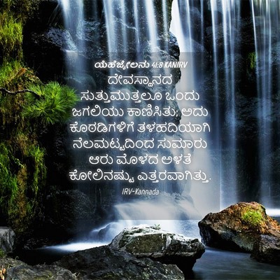 Picture 04 - ಯೆಹೆಜ್ಕೇಲನು 41:8 KANIRV - ದೇವಸ್ಥಾನದ - Bible Verse Picture