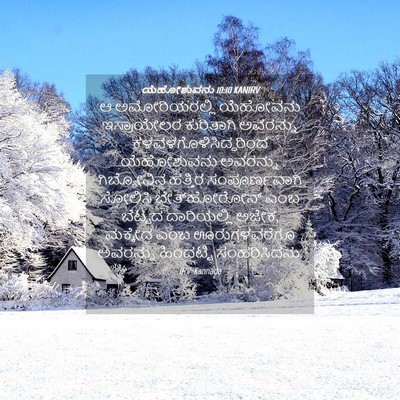 Picture 04 - ಯೆಹೋಶುವನು 10:10 KANIRV - ಆ ಅಮೋರಿಯರಲ್ಲಿ - Bible Verse Picture