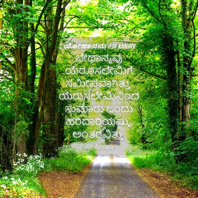 Picture 04 - ಯೋಹಾನನು 11:18 KANIRV - ಬೇಥಾನ್ಯವು - Bible Verse Picture