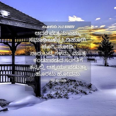 Picture 04 - ಲೂಕನು 24:12 KANIRV - ಆದರೆ ಪೇತ್ರನು - Bible Verse Picture