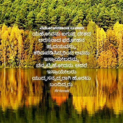 Picture 04 - ವಿಮೋಚನಕಾಂಡ 14:8 KANIRV - ಯೆಹೋವನು ಐಗುಪ್ತ - Bible Verse Picture