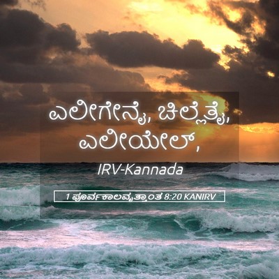 Picture 05 - 1 ಪೂರ್ವಕಾಲವೃತ್ತಾಂತ 8:20 KANIRV - ಎಲೀಗೇನೈ, ಚಿಲ್ಲೆತೈ, - Bible Verse Picture