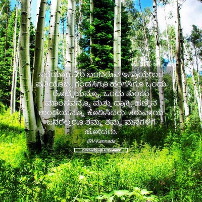 Picture 05 - 2 ಸಮುವೇಲನು 6:19 KANIRV - ಸಭೆಯಾಗಿ ಸೇರಿ - Bible Verse Picture