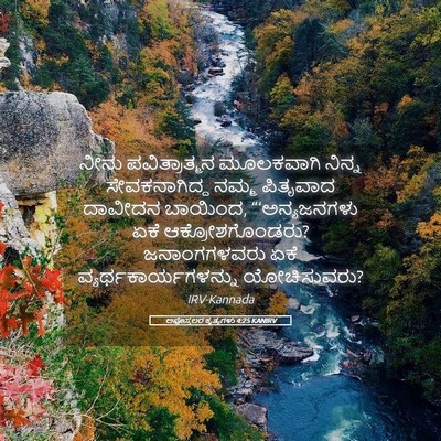 Picture 05 - ಅಪೊಸ್ತಲರ ಕೃತ್ಯಗಳು 4:25 KANIRV - ನೀನು ಪವಿತ್ರಾತ್ಮನ - Bible Verse Picture