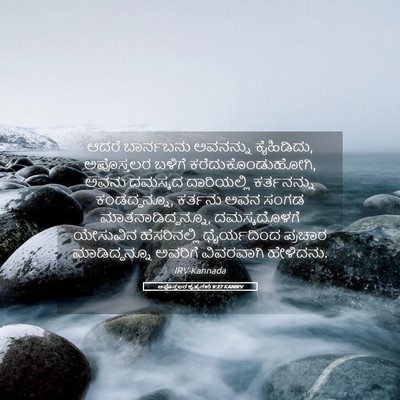 Picture 05 - ಅಪೊಸ್ತಲರ ಕೃತ್ಯಗಳು 9:27 KANIRV - ಆದರೆ ಬಾರ್ನಬನು - Bible Verse Picture