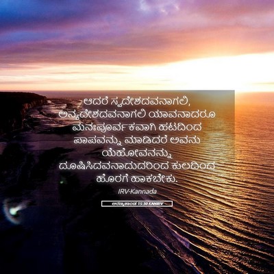 Picture 05 - ಅರಣ್ಯಕಾಂಡ 15:30 KANIRV - ಆದರೆ - Bible Verse Picture