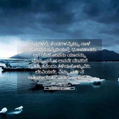 Picture 05 - ಅರಣ್ಯಕಾಂಡ 16:7 KANIRV - ಅವುಗಳಲ್ಲಿ - Bible Verse Picture
