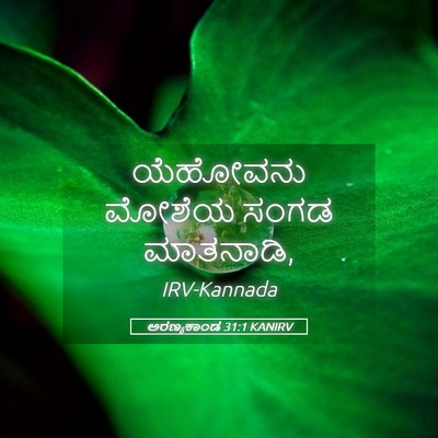 Picture 05 - ಅರಣ್ಯಕಾಂಡ 31:1 KANIRV - ಯೆಹೋವನು ಮೋಶೆಯ - Bible Verse Picture