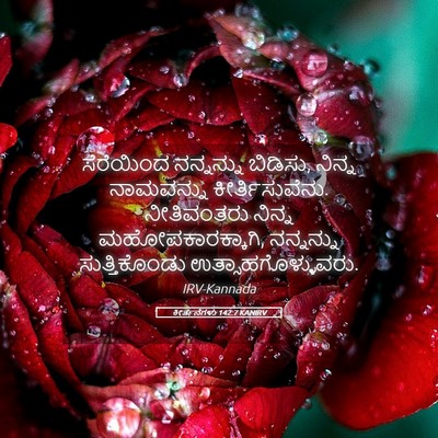 Picture 05 - ಕೀರ್ತನೆಗಳು 142:7 KANIRV - ಸೆರೆಯಿಂದ ನನ್ನನ್ನು - Bible Verse Picture