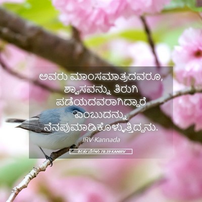 Picture 05 - ಕೀರ್ತನೆಗಳು 78:39 KANIRV - ಅವರು - Bible Verse Picture