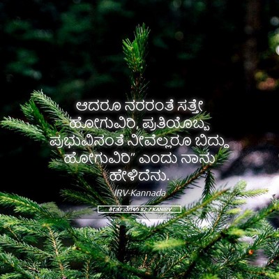 Picture 05 - ಕೀರ್ತನೆಗಳು 82:7 KANIRV - ಆದರೂ ನರರಂತೆ ಸತ್ತೇ - Bible Verse Picture