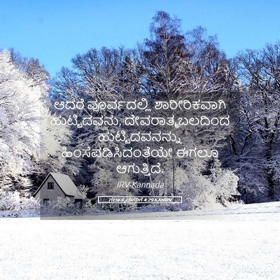 Picture 05 - ಗಲಾತ್ಯದವರಿಗೆ 4:29 KANIRV - ಆದರೆ ಪೂರ್ವದಲ್ಲಿ - Bible Verse Picture