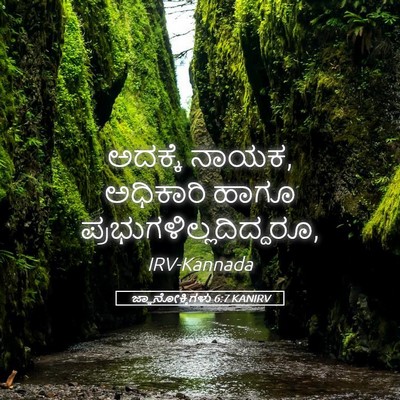 Picture 05 - ಜ್ಞಾನೋಕ್ತಿಗಳು 6:7 KANIRV - ಅದಕ್ಕೆ ನಾಯಕ, - Bible Verse Picture