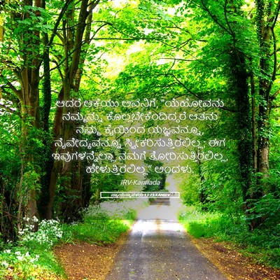 Picture 05 - ನ್ಯಾಯಸ್ಥಾಪಕರು 13:23 KANIRV - ಆದರೆ ಆಕೆಯು ಅವನಿಗೆ, - Bible Verse Picture