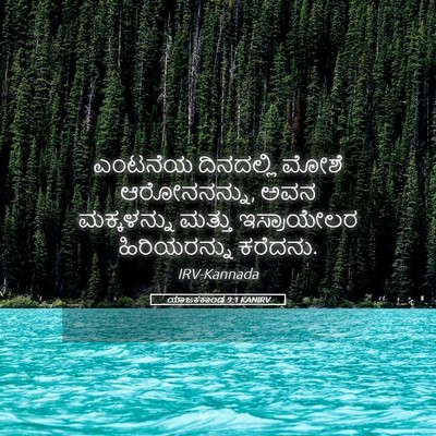 Picture 05 - ಯಾಜಕಕಾಂಡ 9:1 KANIRV - ಎಂಟನೆಯ ದಿನದಲ್ಲಿ - Bible Verse Picture