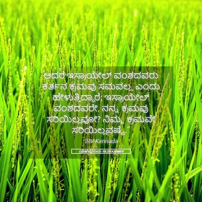Picture 05 - ಯೆಹೆಜ್ಕೇಲನು 18:29 KANIRV - ಆದರೆ ಇಸ್ರಾಯೇಲ್ - Bible Verse Picture