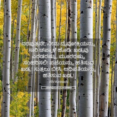 Picture 05 - ಯೆಹೆಜ್ಕೇಲನು 21:14 KANIRV - ನರಪುತ್ರನೇ, ನೀನು - Bible Verse Picture
