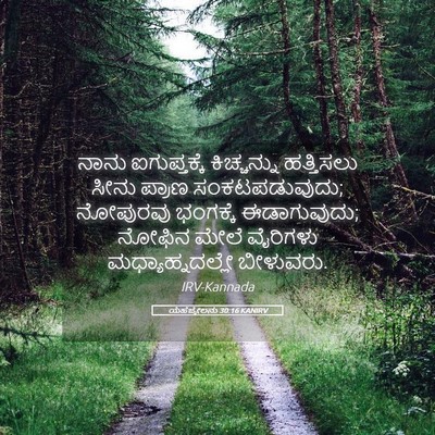 Picture 05 - ಯೆಹೆಜ್ಕೇಲನು 30:16 KANIRV - ನಾನು ಐಗುಪ್ತಕ್ಕೆ - Bible Verse Picture