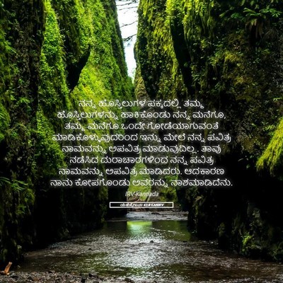 Picture 05 - ಯೆಹೆಜ್ಕೇಲನು 43:8 KANIRV - ನನ್ನ ಹೊಸ್ತಿಲುಗಳ - Bible Verse Picture