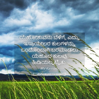 Picture 05 - ಯೆಹೋಶುವನು 7:16 KANIRV - ಯೆಹೋಶುವನು - Bible Verse Picture