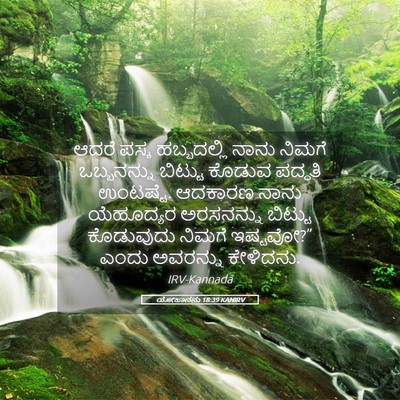 Picture 05 - ಯೋಹಾನನು 18:39 KANIRV - ಆದರೆ ಪಸ್ಕ - Bible Verse Picture