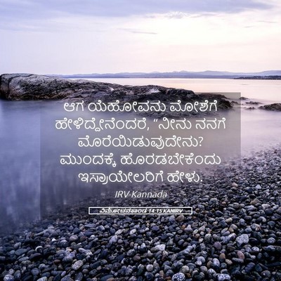 Picture 05 - ವಿಮೋಚನಕಾಂಡ 14:15 KANIRV - ಆಗ ಯೆಹೋವನು ಮೋಶೆಗೆ - Bible Verse Picture