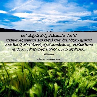 Picture 06 - ಅಪೊಸ್ತಲರ ಕೃತ್ಯಗಳು 25:12 KANIRV - ಆಗ, ಫೆಸ್ತನು ತನ್ನ - Bible Verse Picture