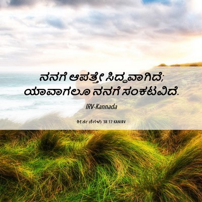 Picture 06 - ಕೀರ್ತನೆಗಳು 38:17 KANIRV - ನನಗೆ ಆಪತ್ತೇ - Bible Verse Picture