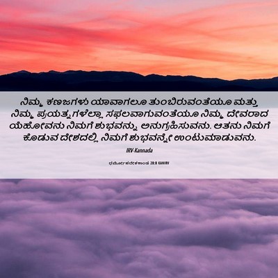 Picture 06 - ಧರ್ಮೋಪದೇಶಕಾಂಡ 28:8 KANIRV - ನಿಮ್ಮ ಕಣಜಗಳು - Bible Verse Picture