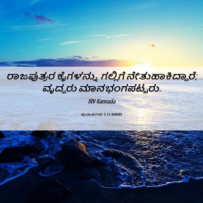 Picture 06 - ಪ್ರಲಾಪಗಳು 5:12 KANIRV - ರಾಜಪುತ್ರರ - Bible Verse Picture