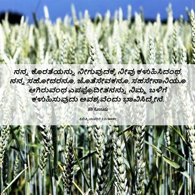 Picture 06 - ಫಿಲಿಪ್ಪಿಯವರಿಗೆ 2:25 KANIRV - ನನ್ನ ಕೊರತೆಯನ್ನು - Bible Verse Picture