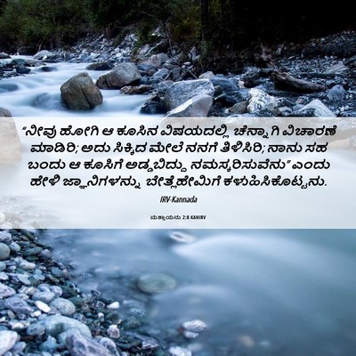 Picture 06 - ಮತ್ತಾಯನು 2:8 KANIRV - “ನೀವು ಹೋಗಿ ಆ ಕೂಸಿನ - Bible Verse Picture