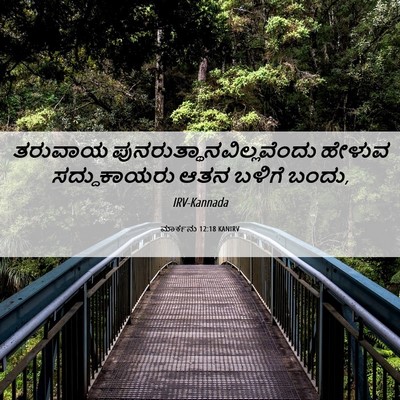 Picture 06 - ಮಾರ್ಕನು 12:18 KANIRV - ತರುವಾಯ - Bible Verse Picture