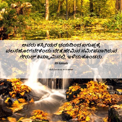 Picture 06 - ಯೆರೆಮೀಯನು 41:17 KANIRV - ಅವರು ಕಸ್ದೀಯರ - Bible Verse Picture