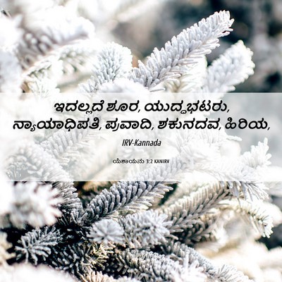 Picture 06 - ಯೆಶಾಯನು 3:2 KANIRV - ಇದಲ್ಲದೆ ಶೂರ, - Bible Verse Picture
